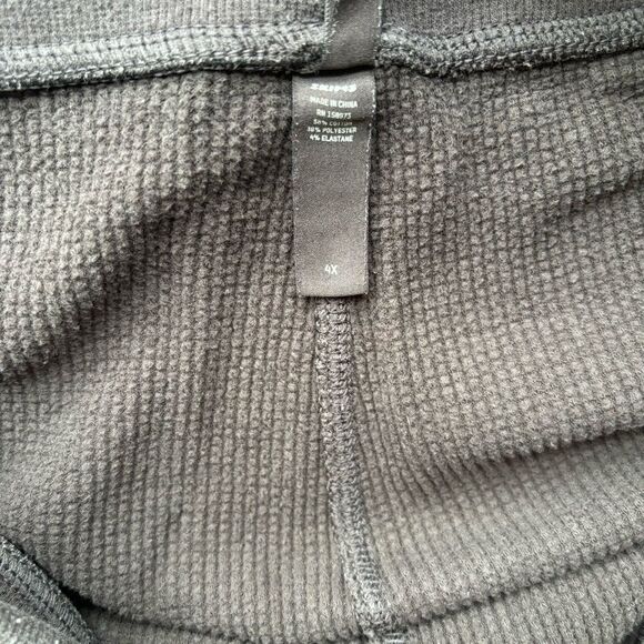 Skims Waffle Loose Pant - Dark Chocolate - Size 4x - Pre-owned - Picture 7 of 9